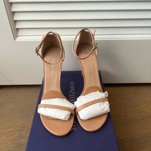 Stuart Weitzman nude heels